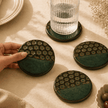 Honeycomb Glaze Coasters (Set of 4)