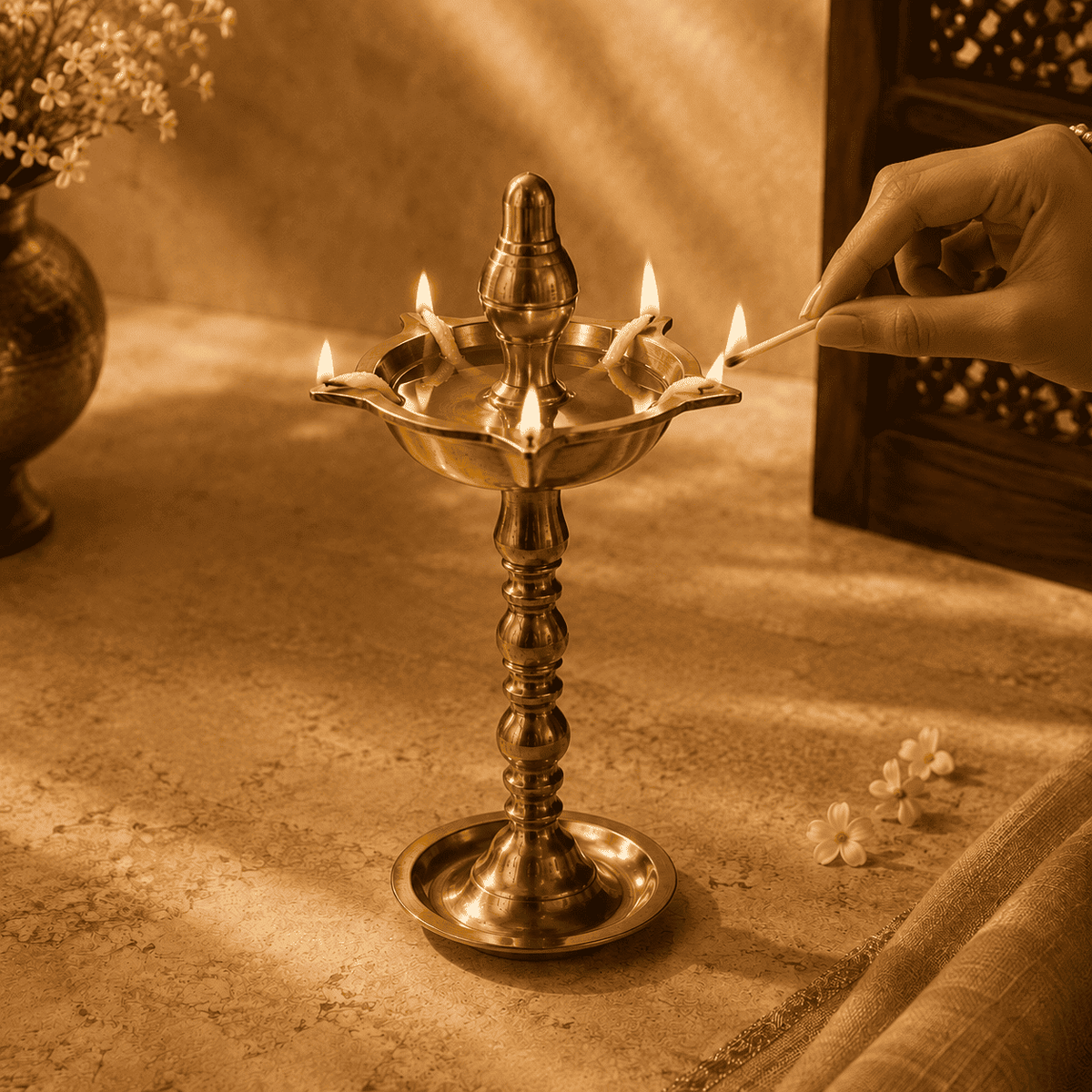 Lotus Deepam