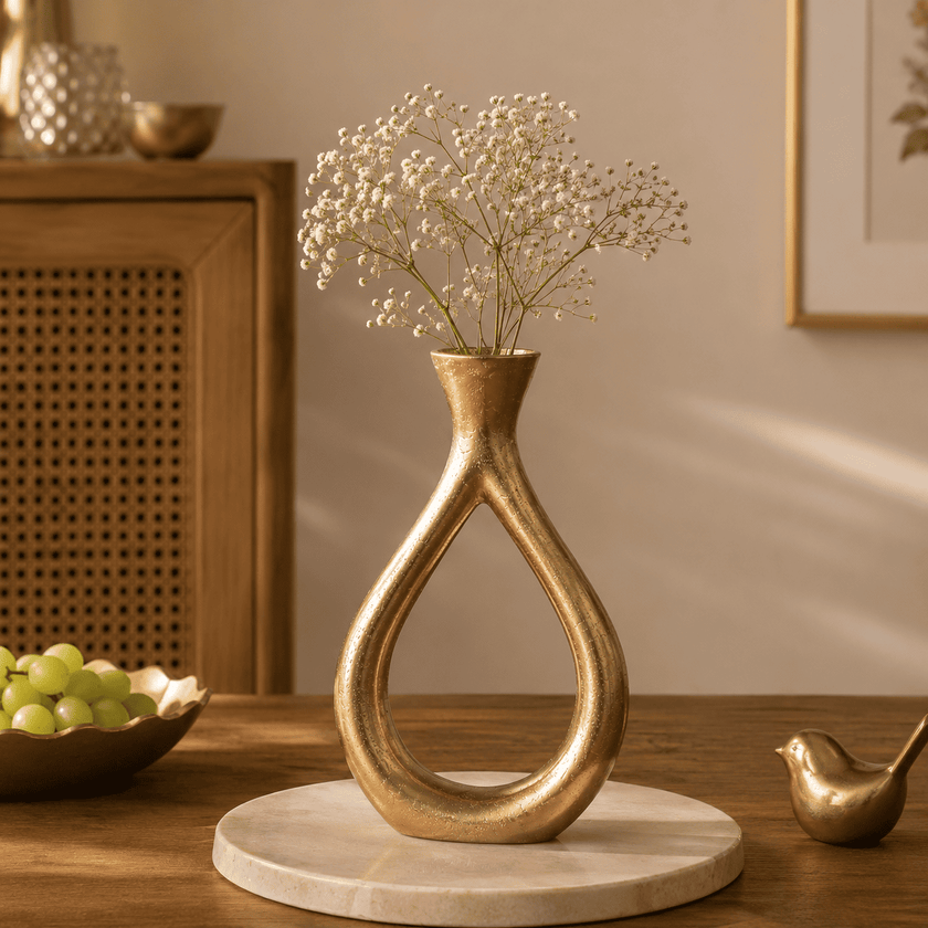 The Graceful Loop Vase