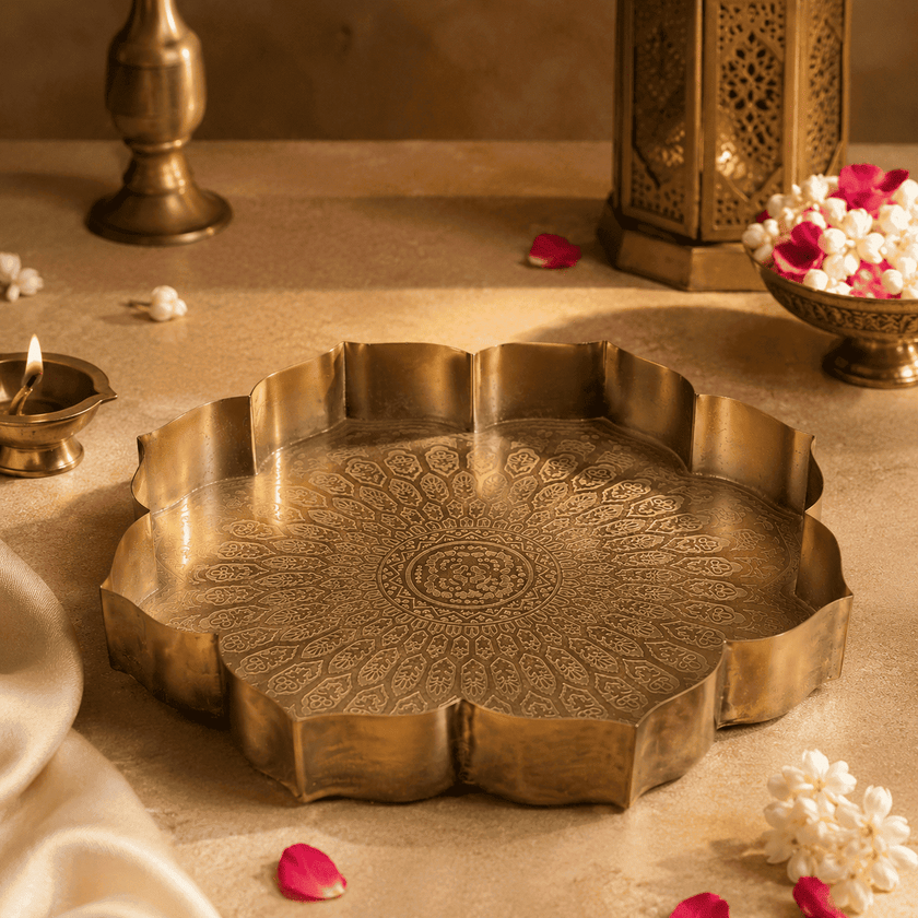 Heritage Mandala Iron Tray
