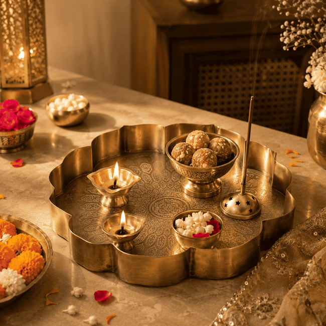 Heritage Mandala Iron Tray