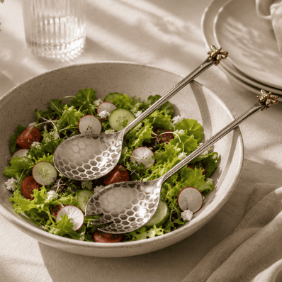 Honeycomb Salad Servers (Set of 2)