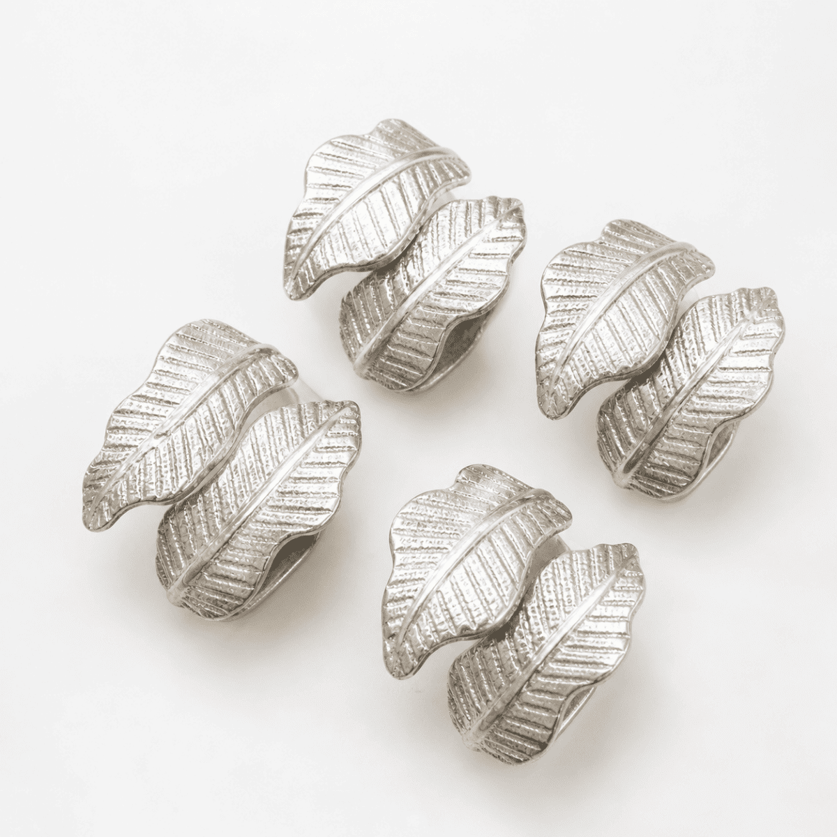 Leaf Napkin Rings (Set of 4)