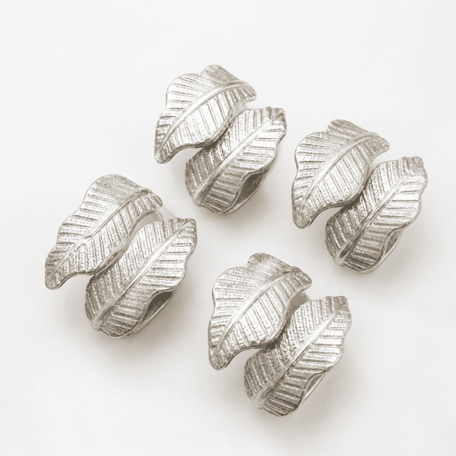 Leaf Napkin Rings (Set of 4)