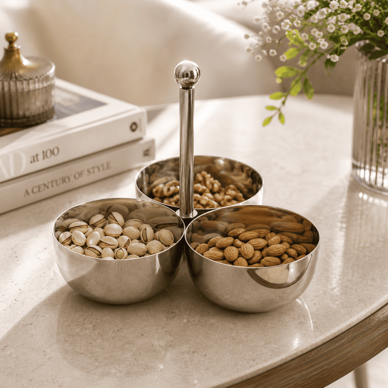 Tri-Bowl Serving Set