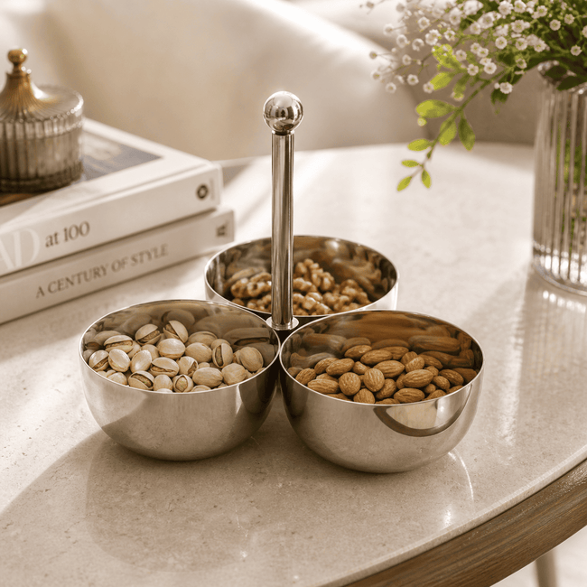 Tri-Bowl Serving Set
