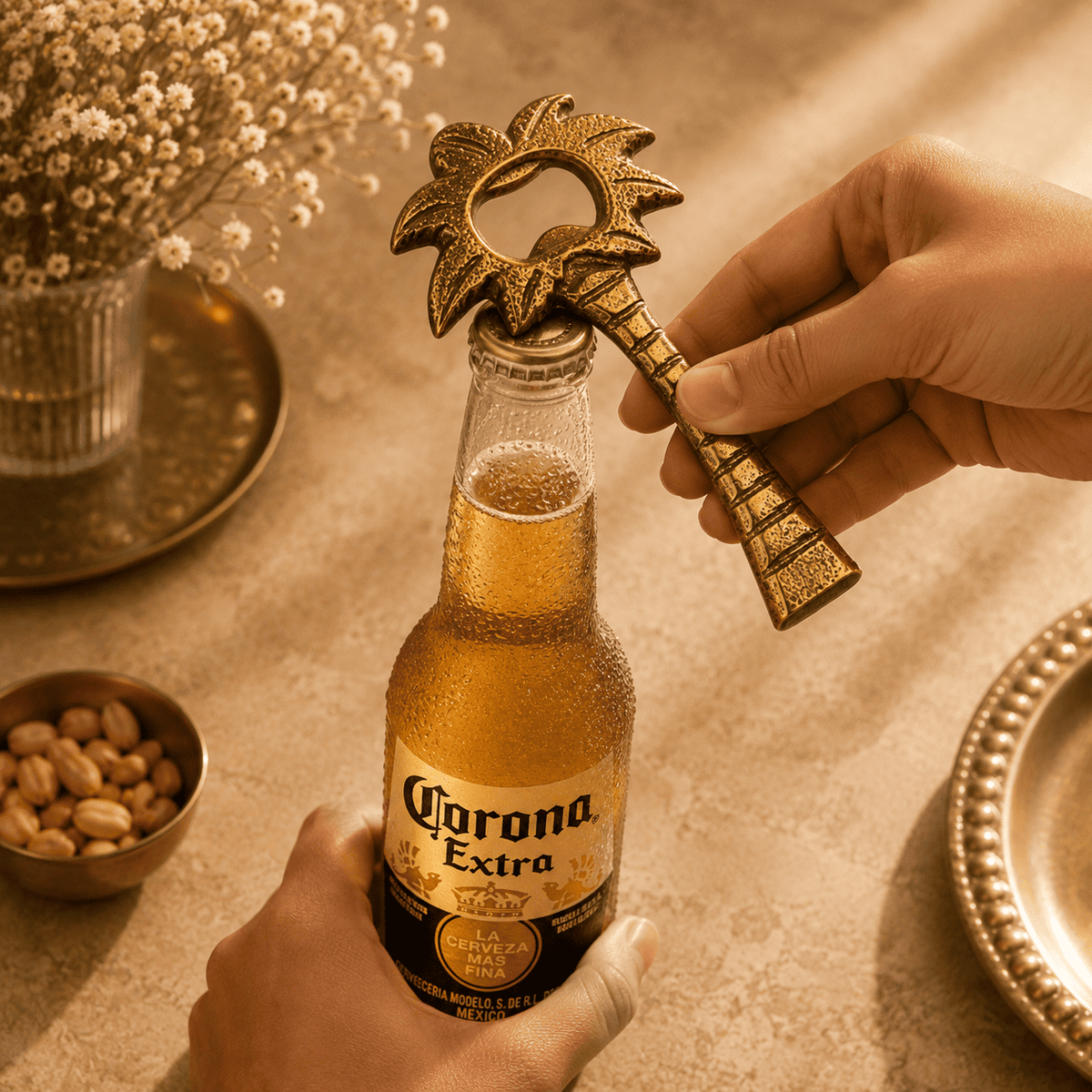 The Palm Bottle Opener