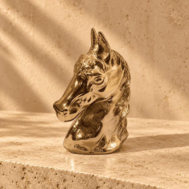 Horse Head Sculpture
