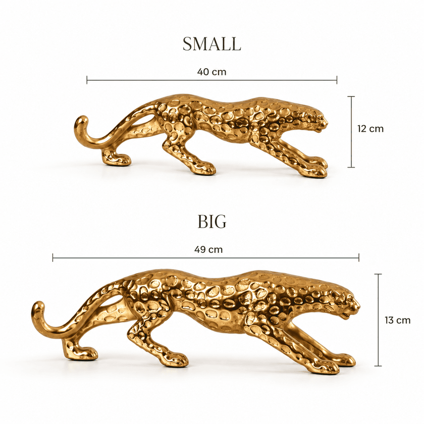 Spotted Leopard Figurine