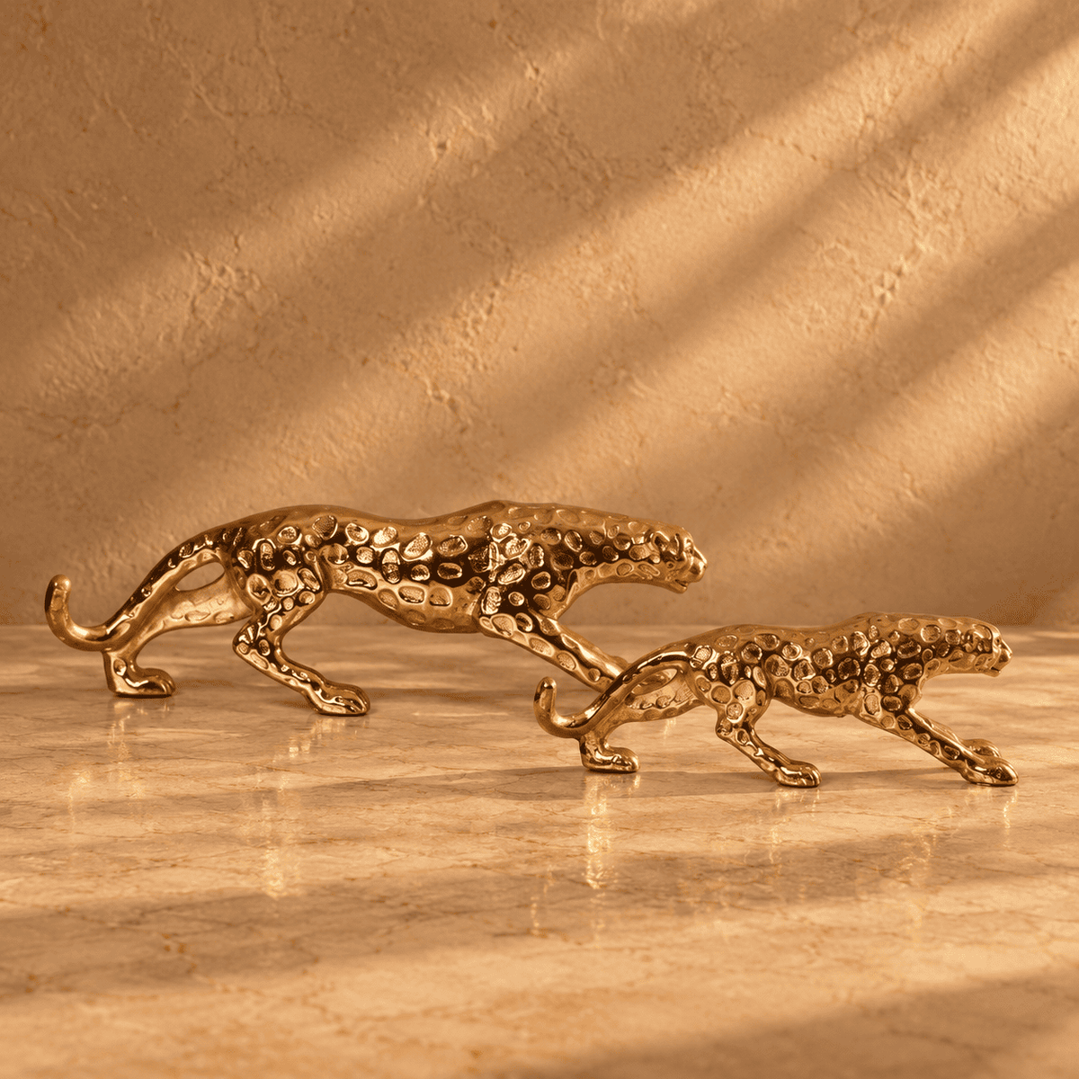 Spotted Leopard Figurine