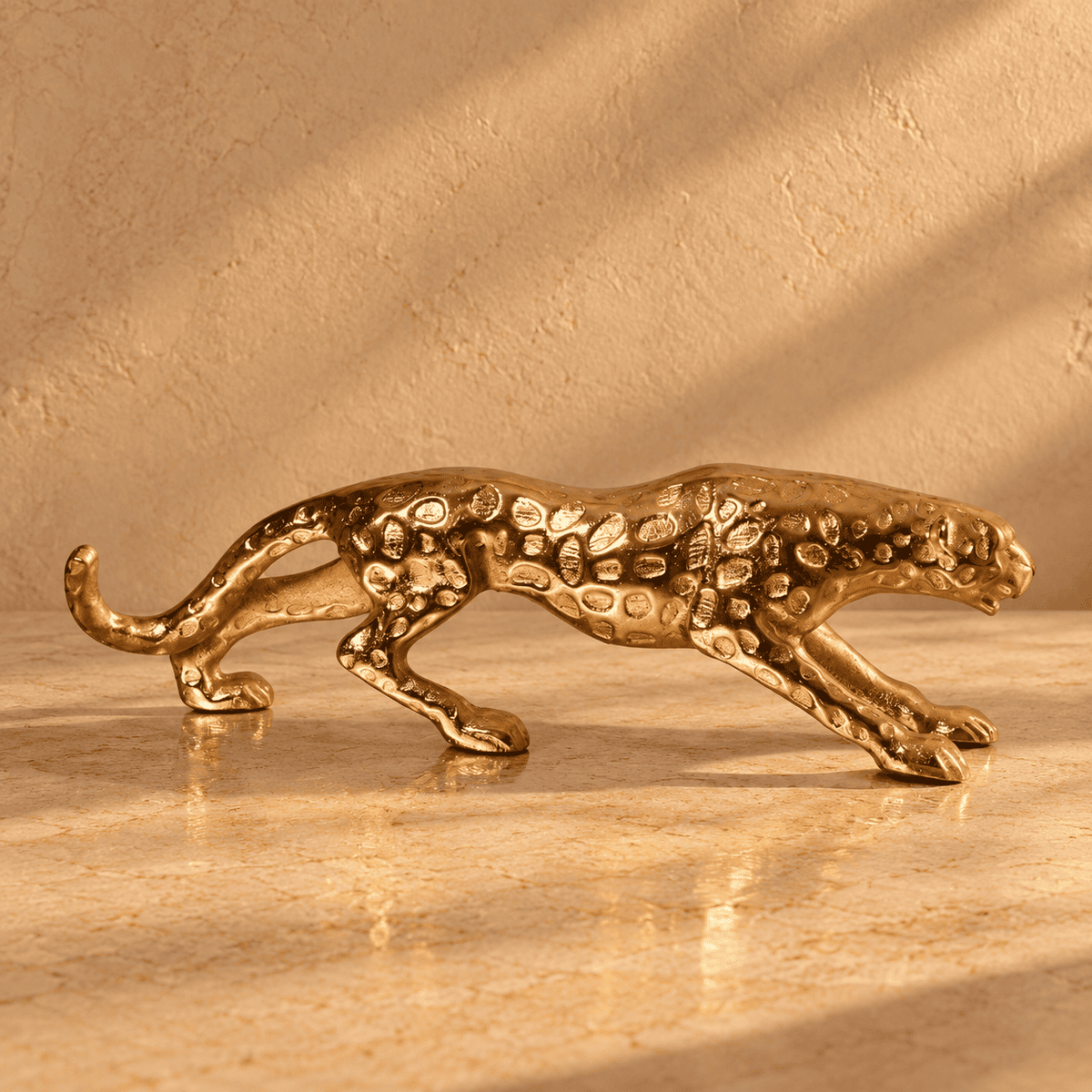 Spotted Leopard Figurine